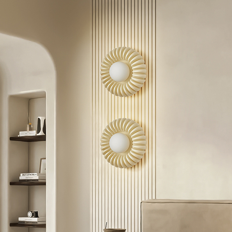Resin Bedside Wall Lamp