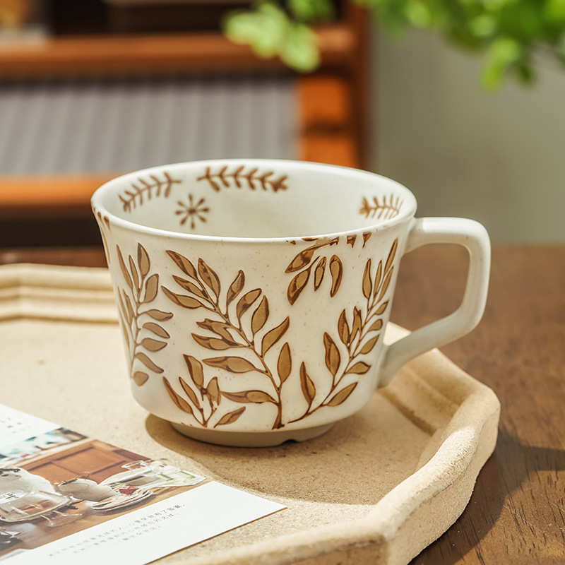 Minimalist Nordic Ceramic Hand-Painted Mugs - Image 8