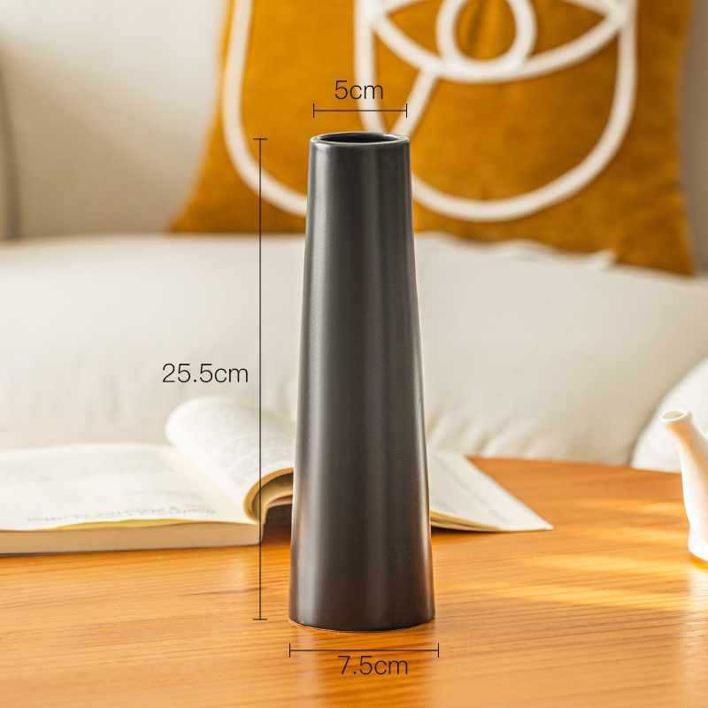 Small-Caliber Mouth Tulip Ceramic Vase - Image 10