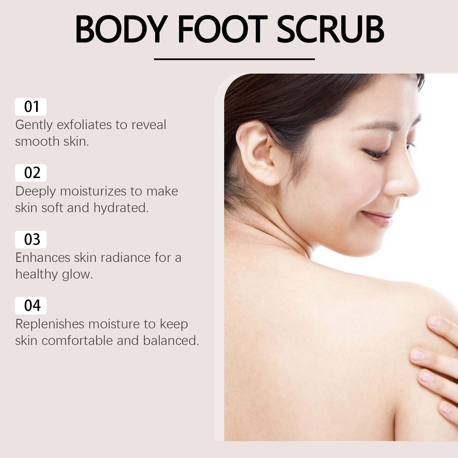Shea Butter Body Scrub Cream - Image 2