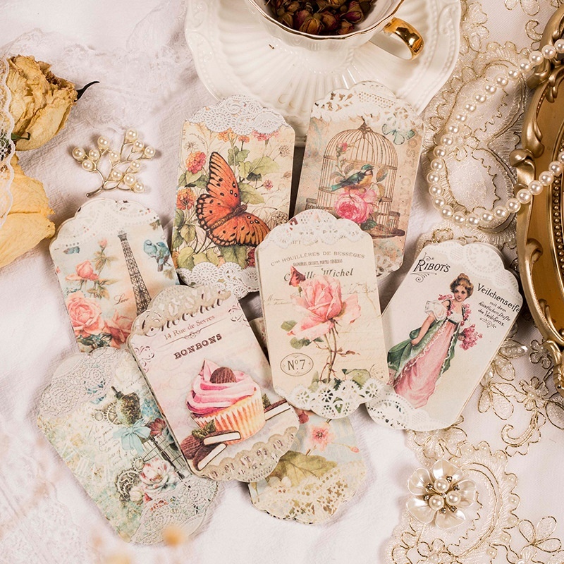 45 Retro Hand Account Decorative Paper