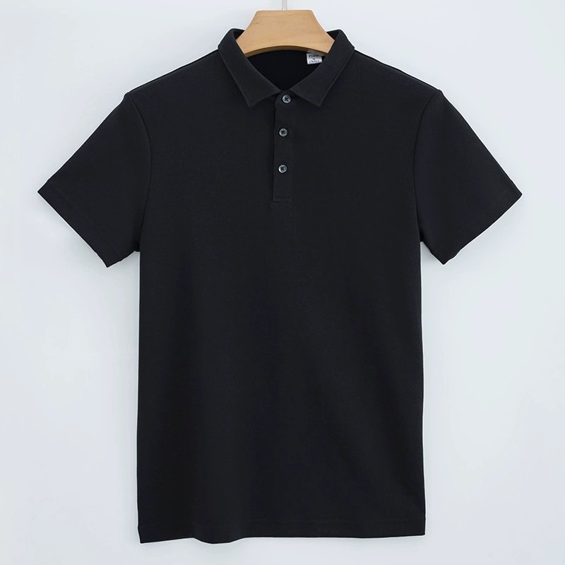 Double-sided Cotton Polo Shirt - Image 9