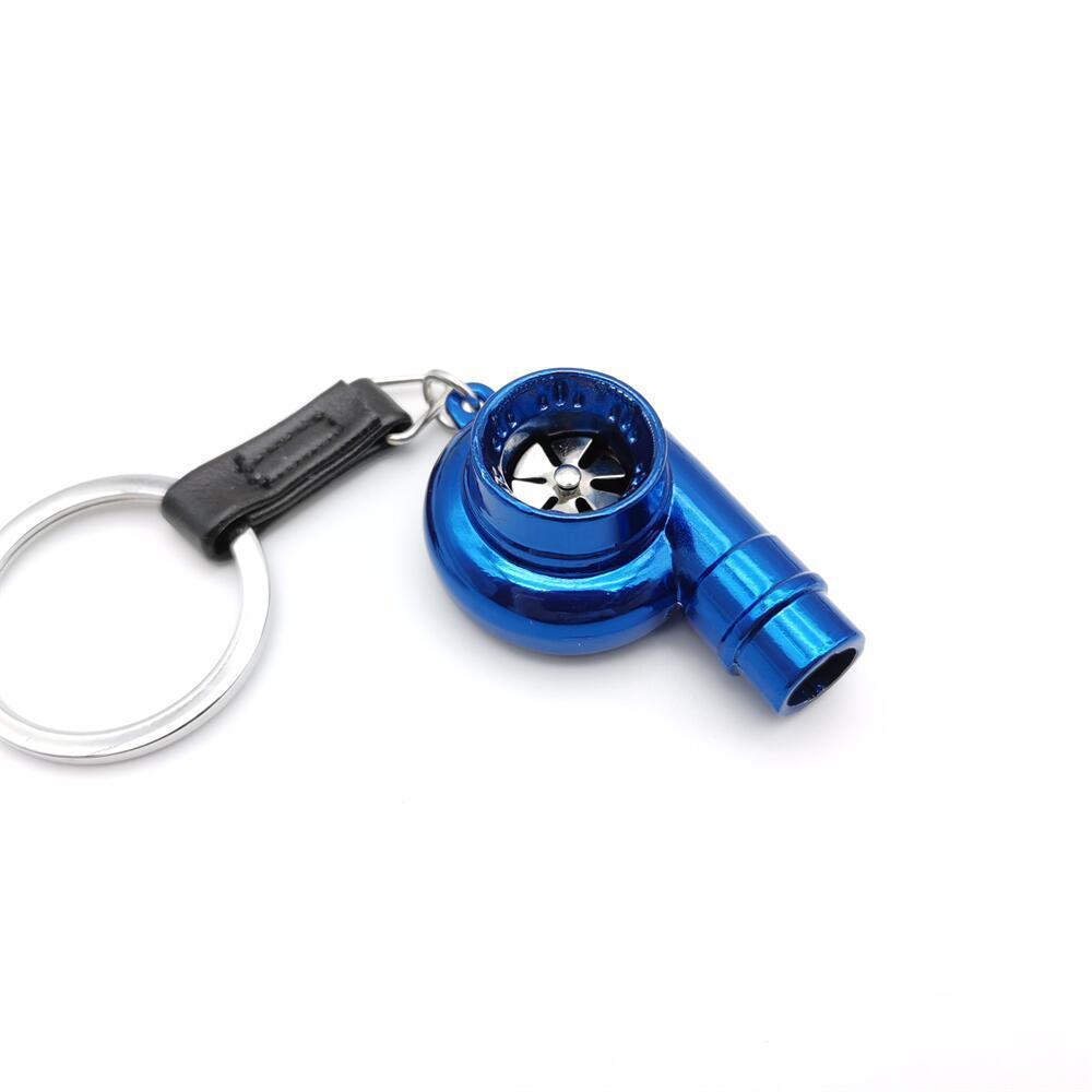 Car Turbo Whistle Alloy Metal Keychains - Image 4