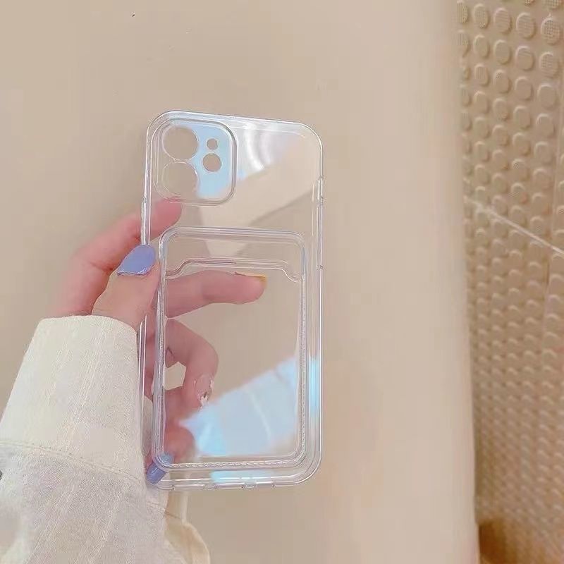 Women's Transparent Card Case Phone Case - Image 5