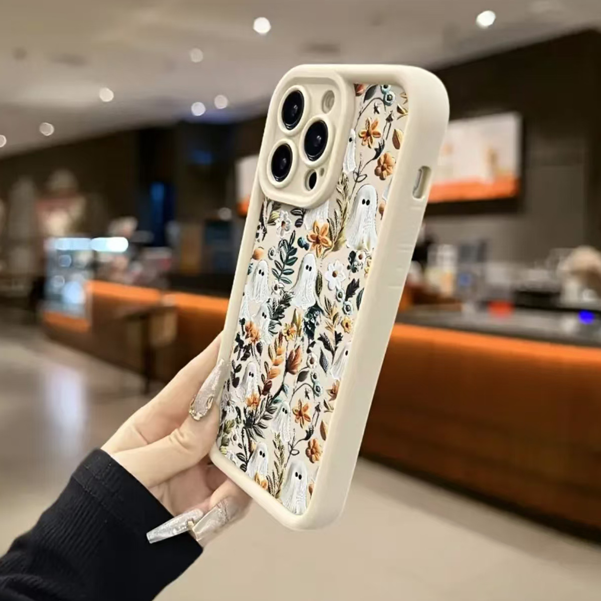 Ghost Flower Fashion Phone Case - Image 4