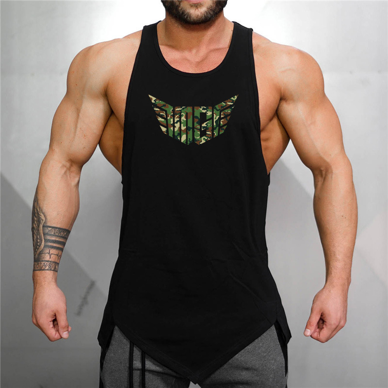 Camouflage Wings Muscle Vest