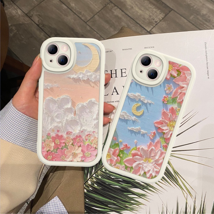 Oil Painting Flower Mobile Phone Case