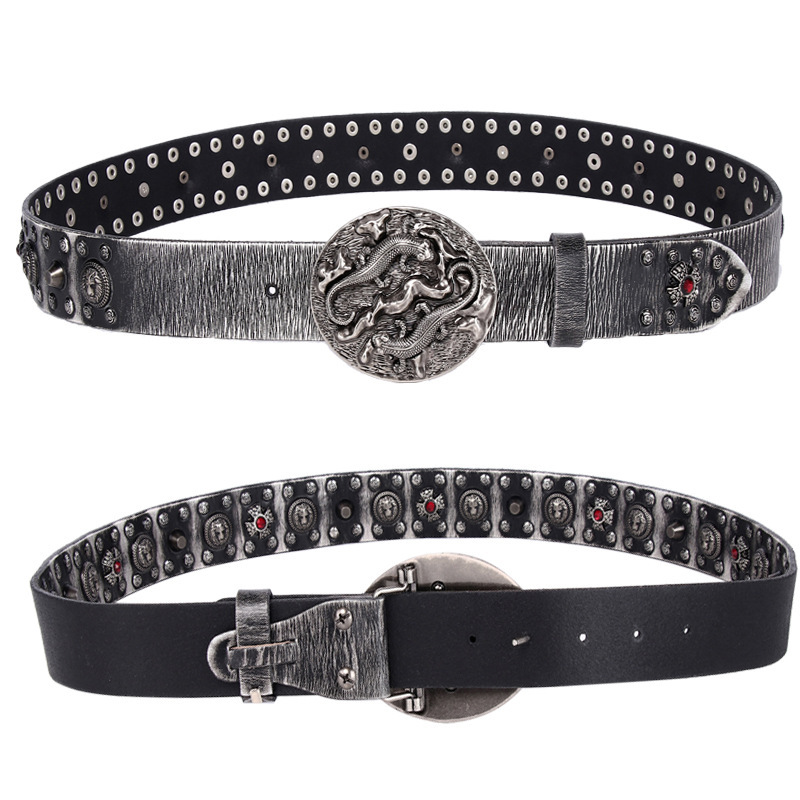 Punk Rivet Man Trim Lady Belt - Image 4