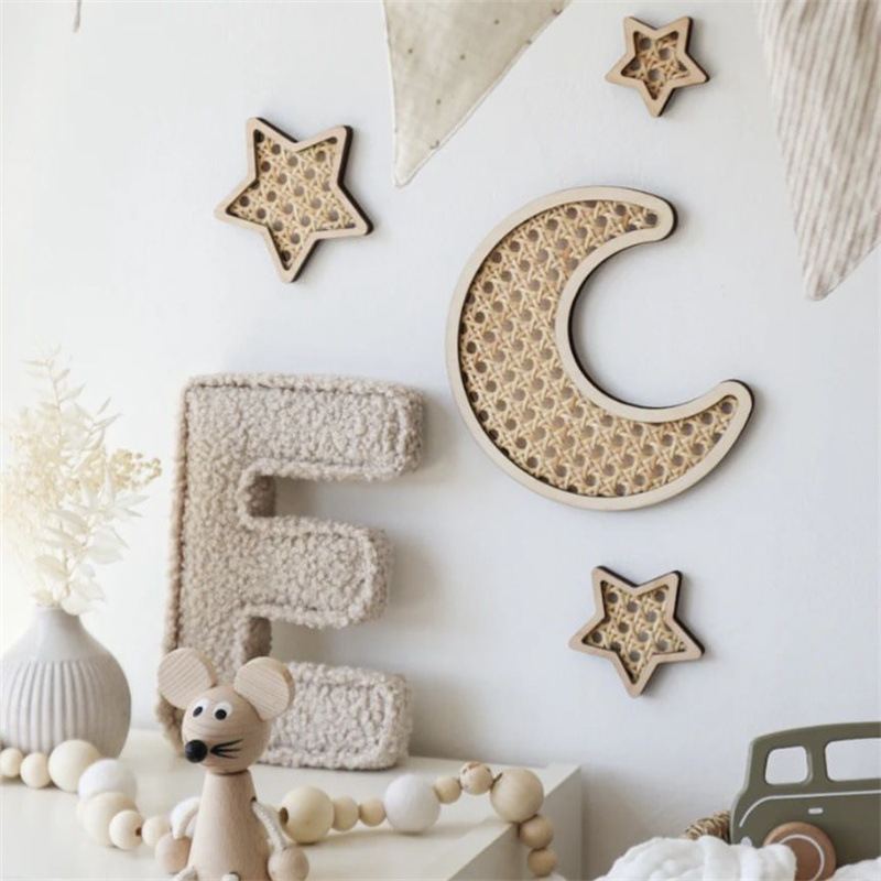 Wooden Rattan Hot Air Balloon Wall Decoration - Image 4
