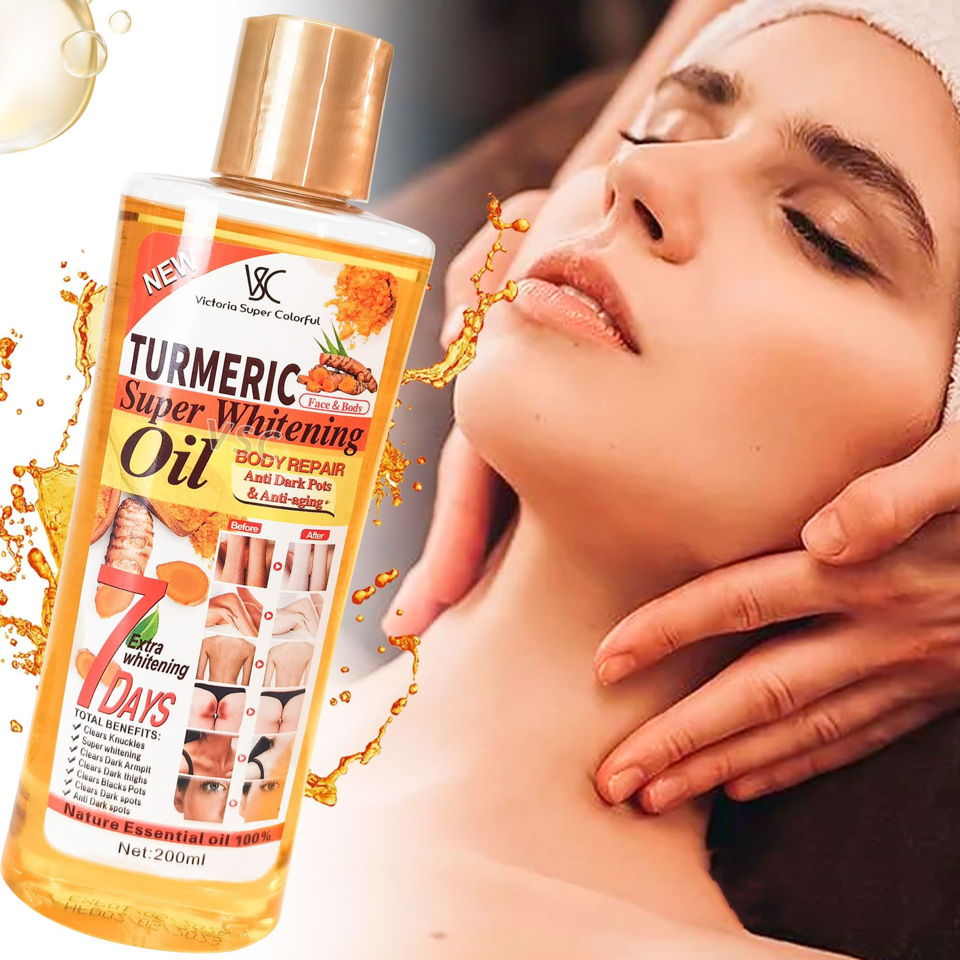 Ginger Facial Body Moisturizing Oil