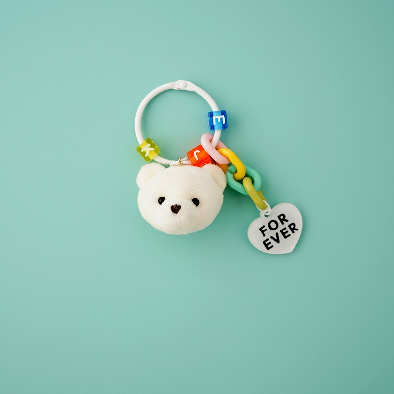 Bear Doll Bag Charm Keychain - Image 4