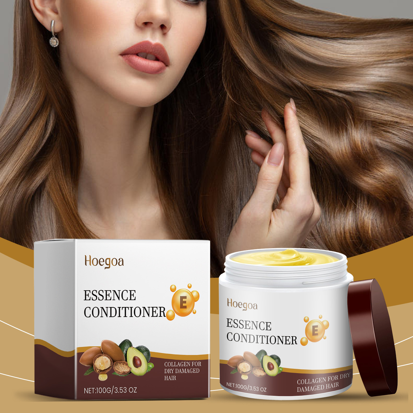Moisturizing Repairing Smooth Brightening Hair Conditioner