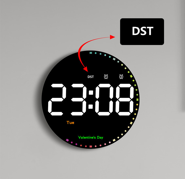 Digital Electronic Wall Clock - Image 2