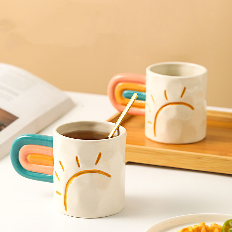 Rainbow Mug Trend Ceramic Mug