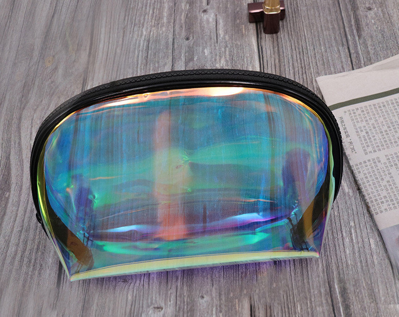 Symphony Laser Semicircle Travel Cosmetic Bag - Image 5