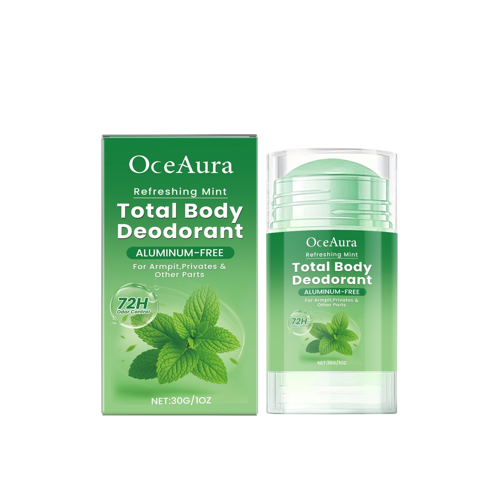 Refreshing Mint Total Body Deodorant