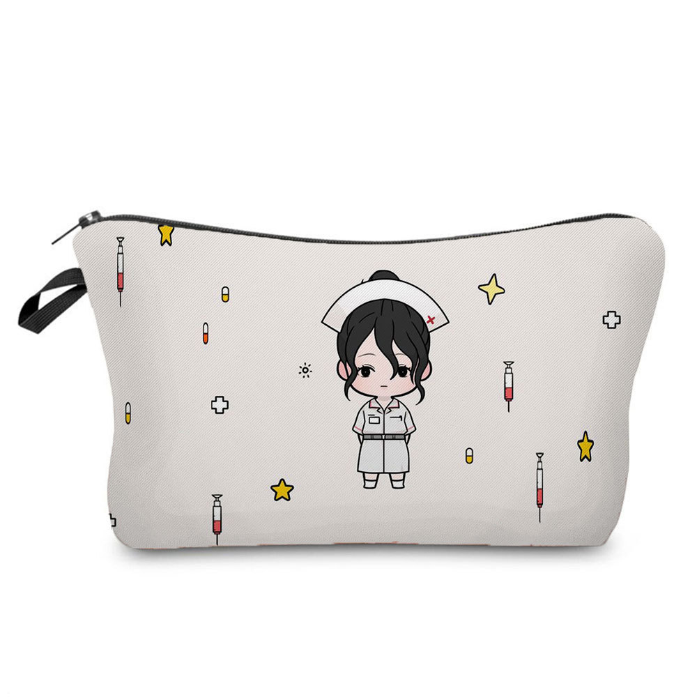 Angel Nurse Printed Makeup Storage Bag - Image 7