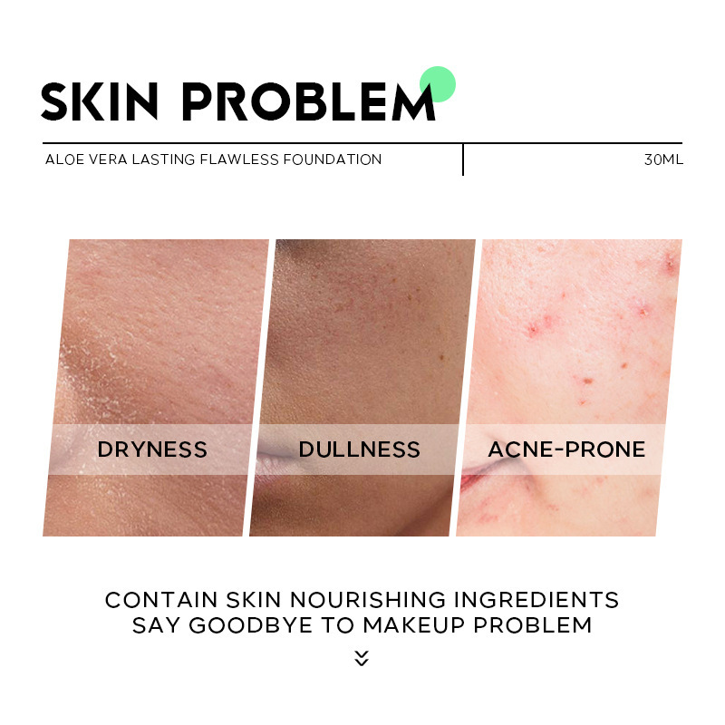 Aloe Liquid Plant Extract Cover Foundation - Image 3