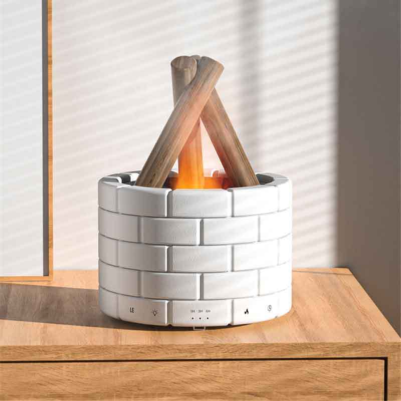 Simulation Flame Humidifier Aroma Diffuser
