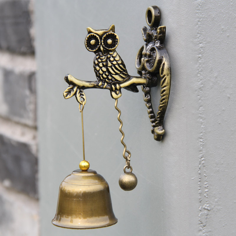 Vintage Animal Wall Decor Doorbell Ornament