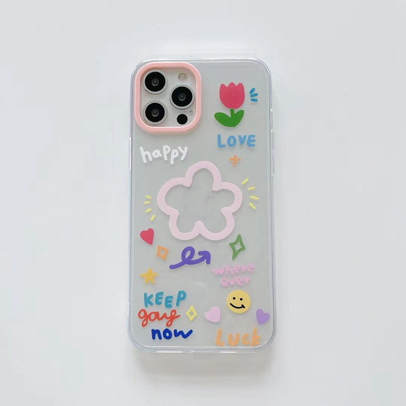 Simple Flower Silicone Phone Case - Image 6