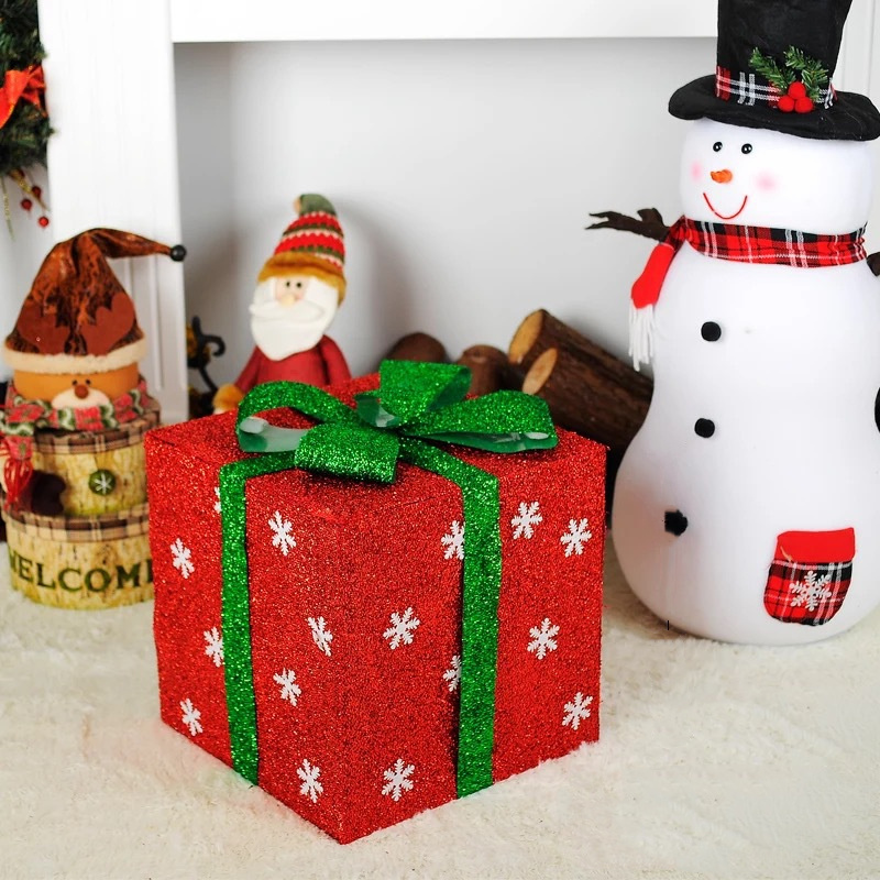 Window Display Snowflake Gift Wrapping Box - Image 5