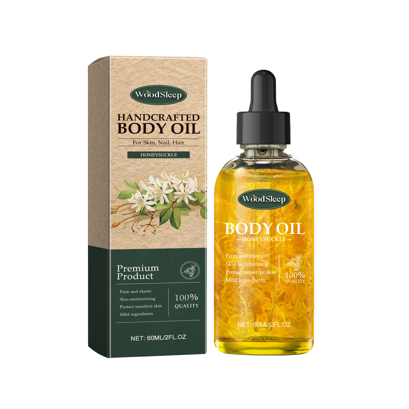 Handmade Honeysuckle Multi-purpose Body Oil - Image 6
