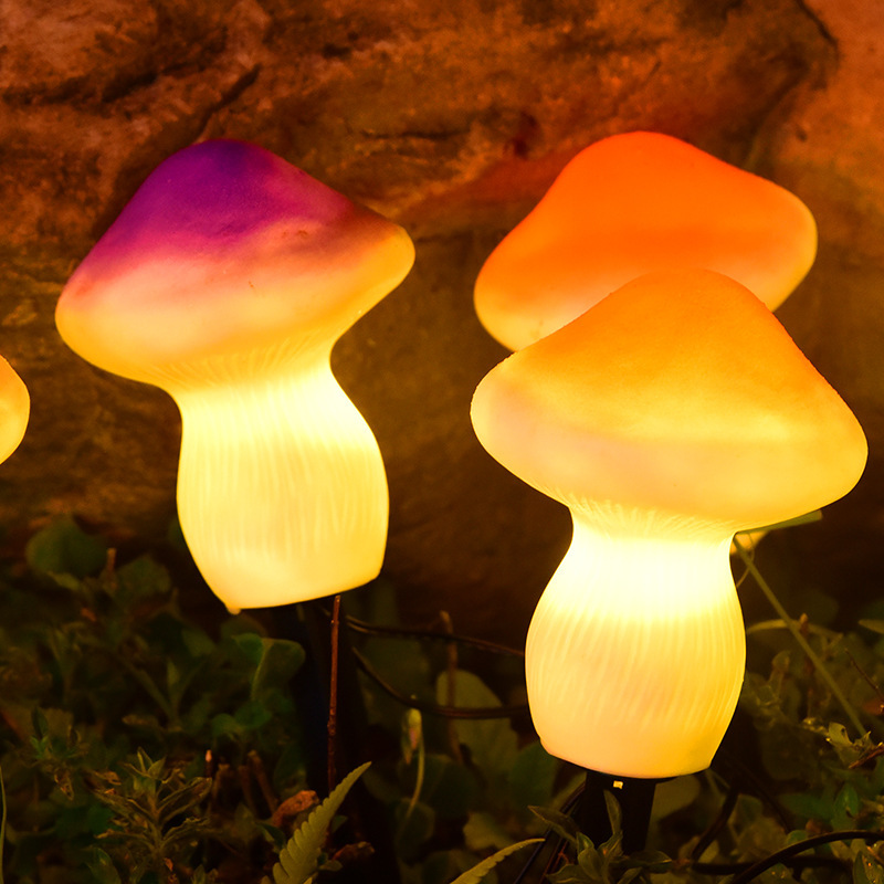Solar Mushroom Garden Landscape Lamp - Image 2
