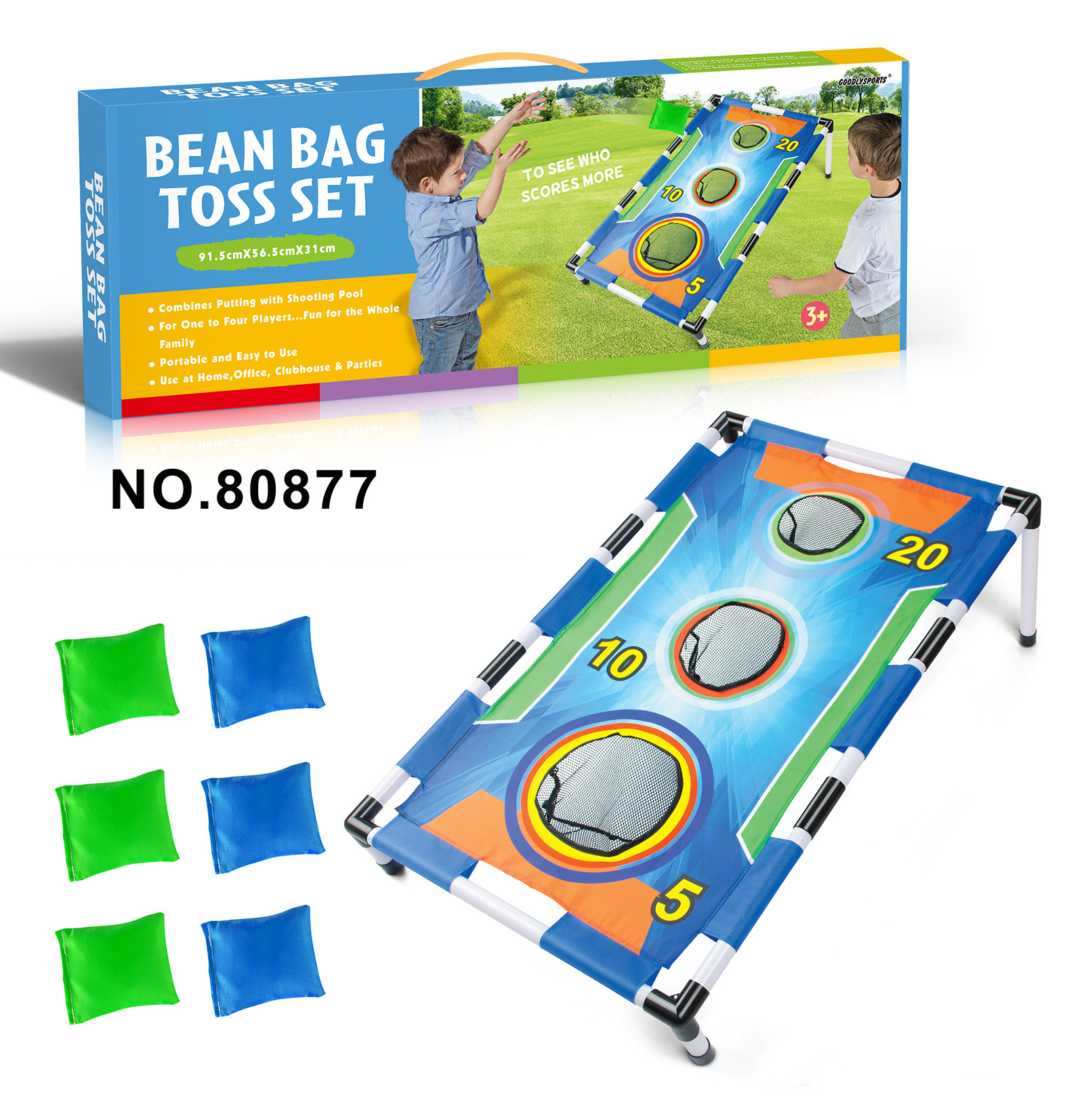 Throwing Game Sandbags Board Suit Toy - Image 4