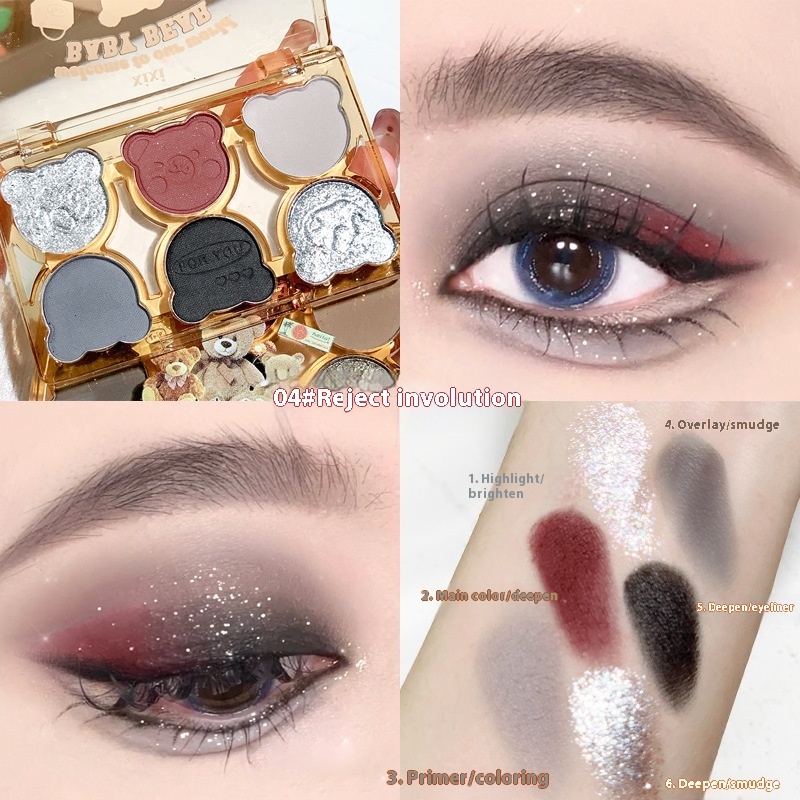 Six Color Eyeshadow Cool Diamond - Image 5