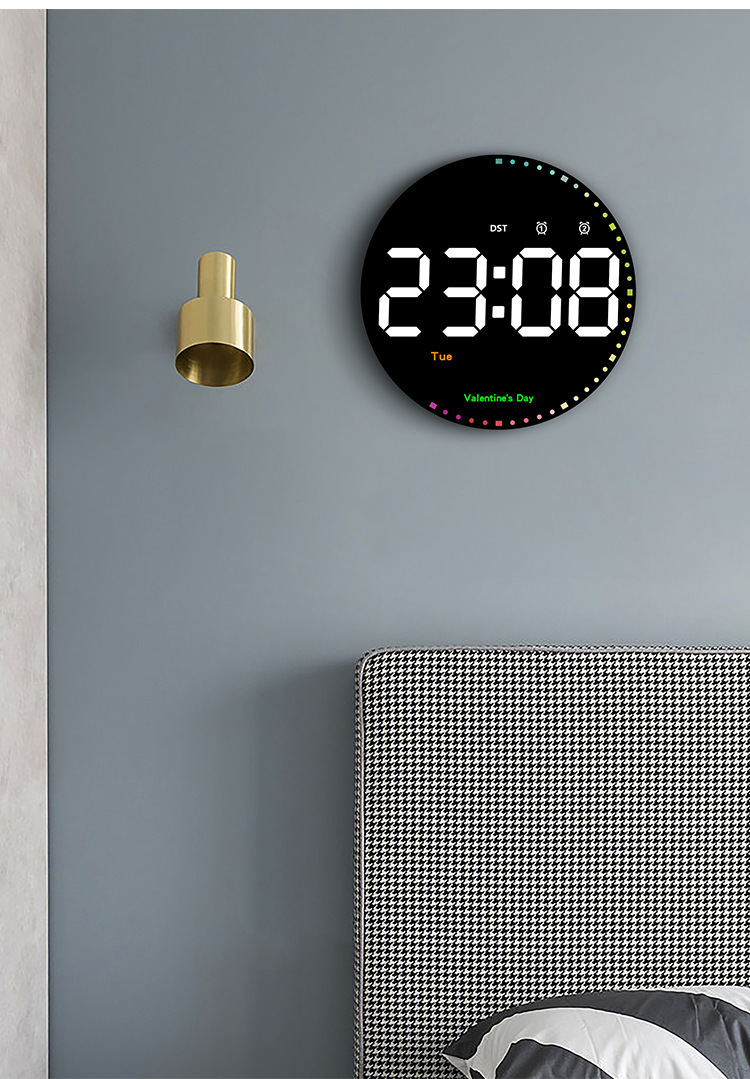 Digital Electronic Wall Clock - Image 3