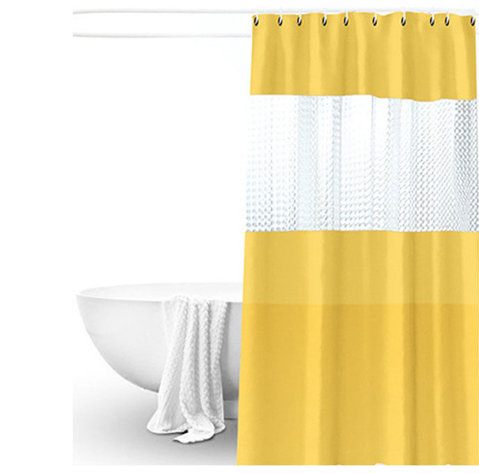 Waterproof Mildew Splicing Translucent Partition Curtain - Image 3