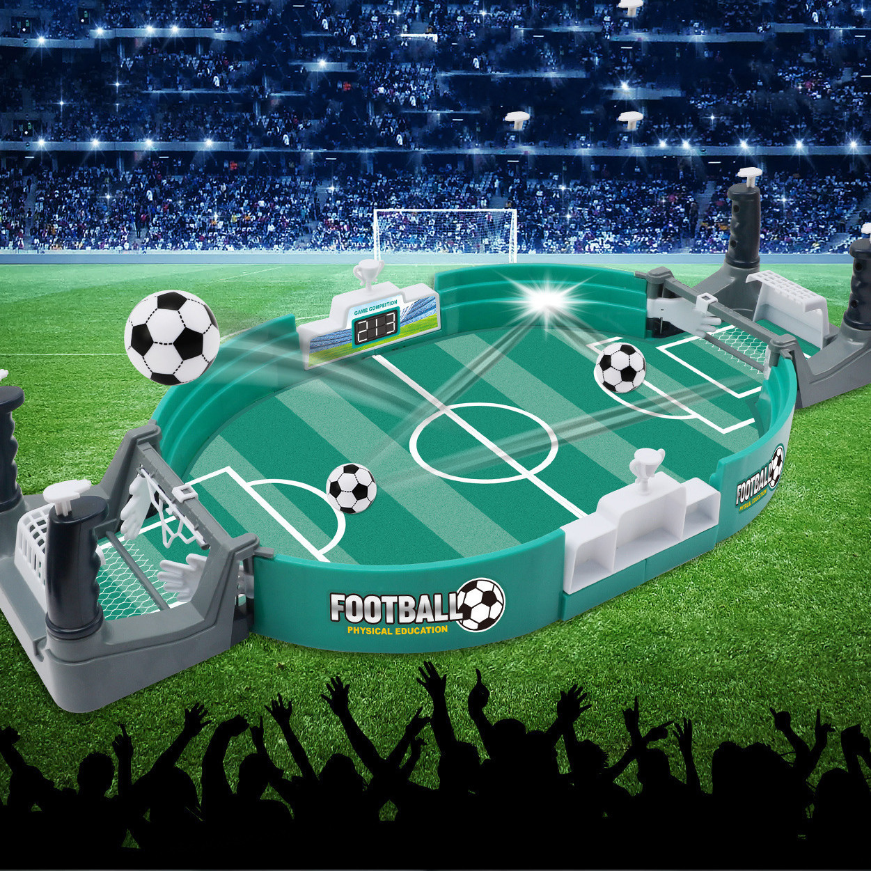 Interactive Puzzle Tabletop Football Toy