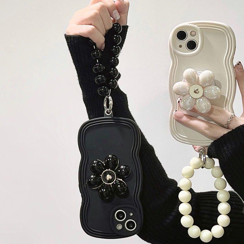 Temperament Flower Stand Phone Case - Image 4