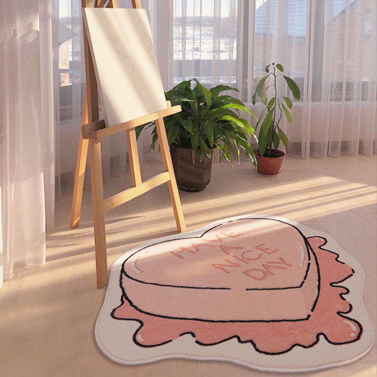 Household Girl Heart Cashmere Carpet