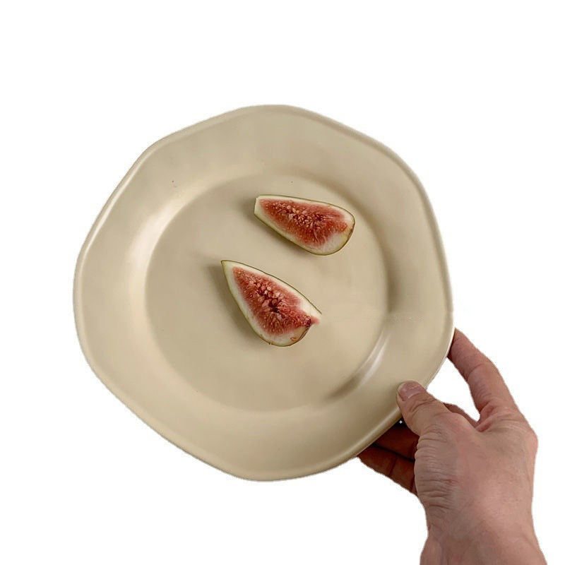 Irregular Hand-Squeezed Matte Tableware - Image 8