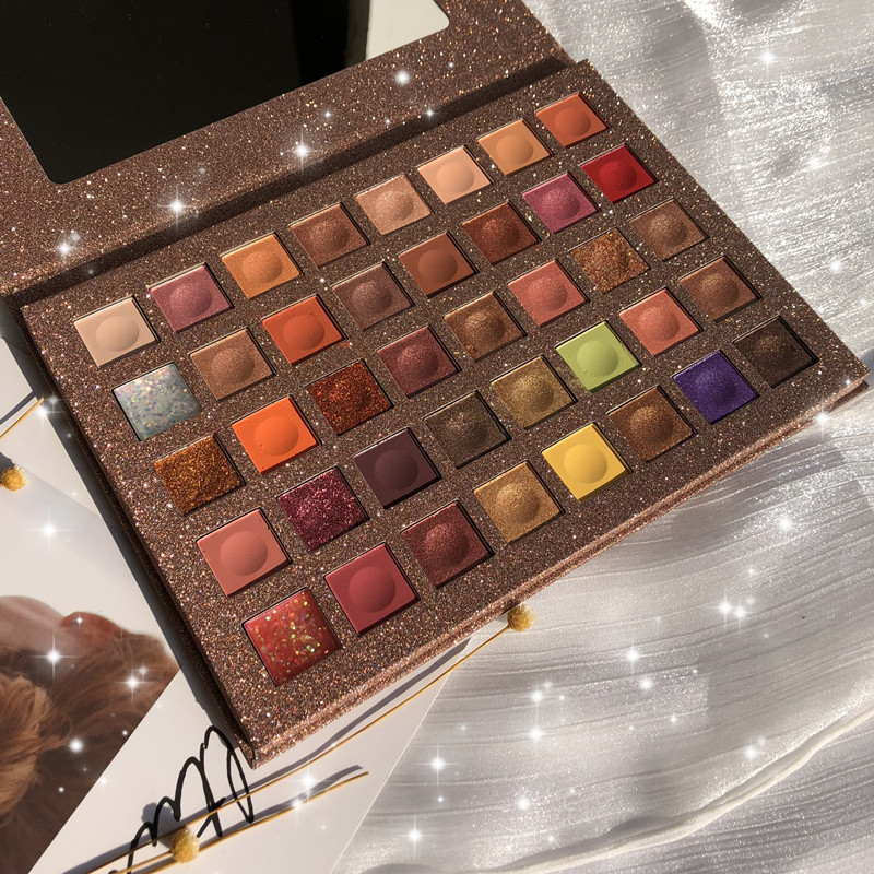 40 Color Makeup Eye Shadow Plate - Image 9
