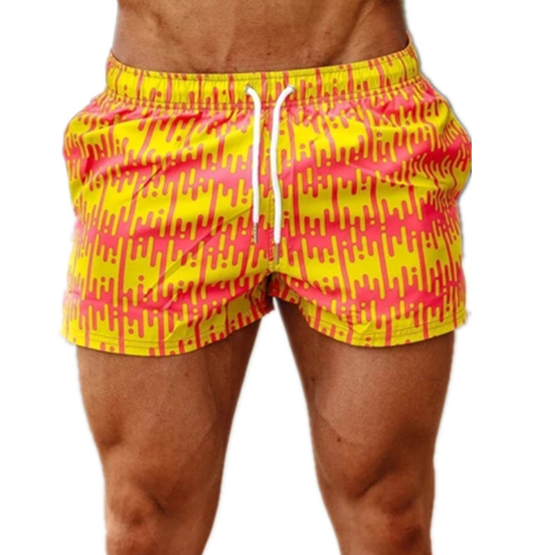 Quick Dry Men's Loose Five Points Beach Trunks - Image 5