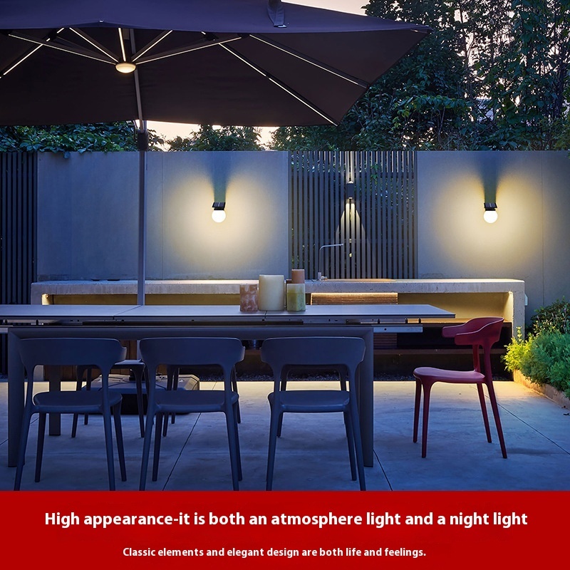 Solar Outdoor Wall Garden Lamp - Image 6