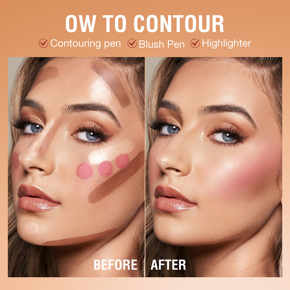 Multi-color Highlight Air Cushion Repair Blush - Image 2