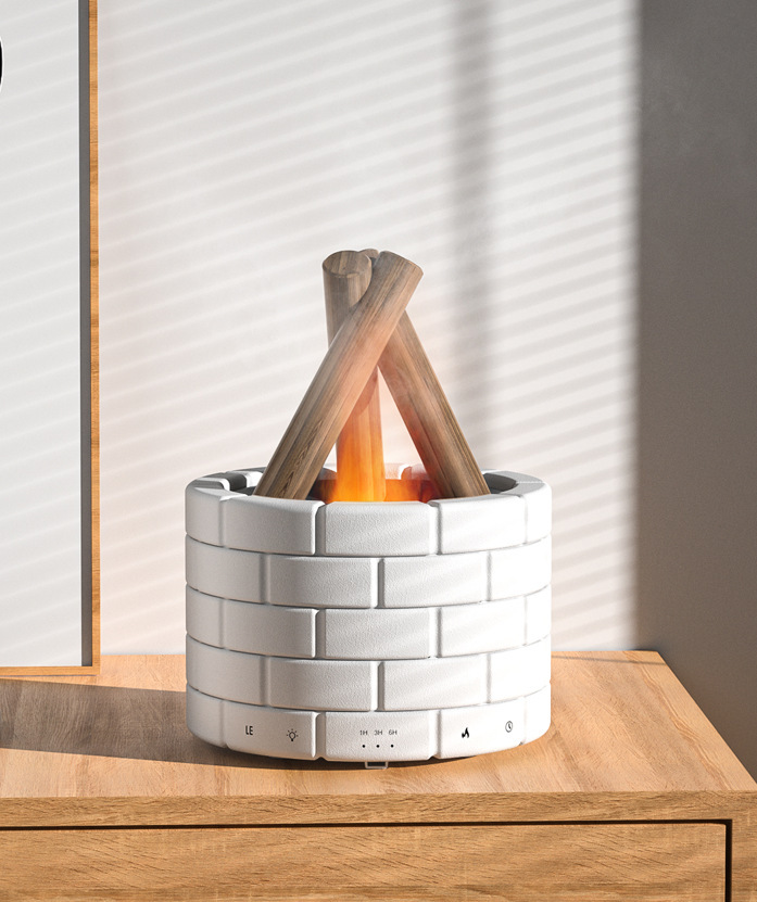 Simulation Flame Humidifier Aroma Diffuser - Image 4