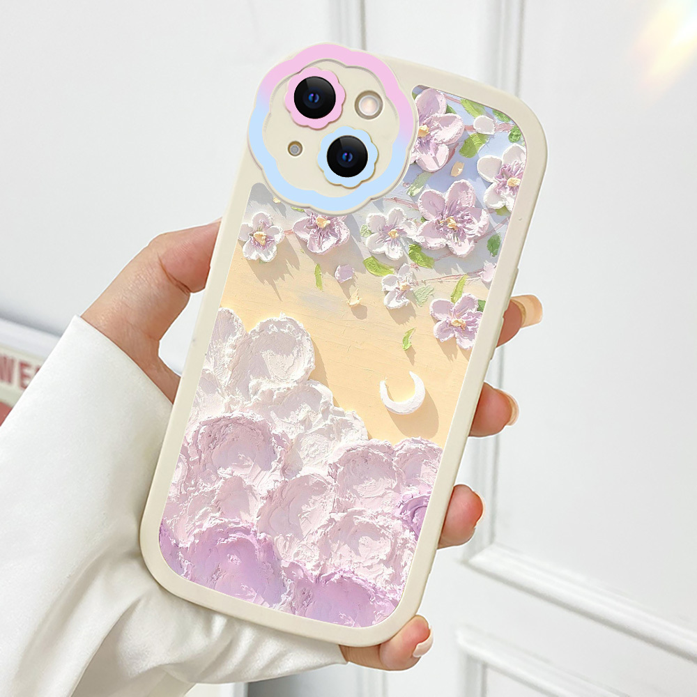 Oil Painting Flower Mobile Phone Case - Image 4