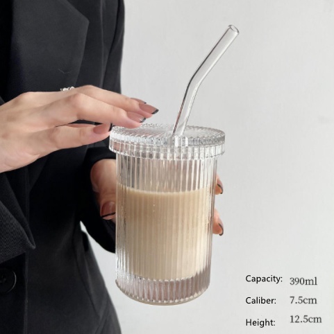Simple Straw Vertical Grain Glass - Image 5