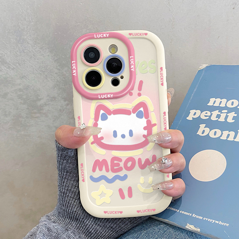 Silicone Meow Cat Phone Case - Image 4