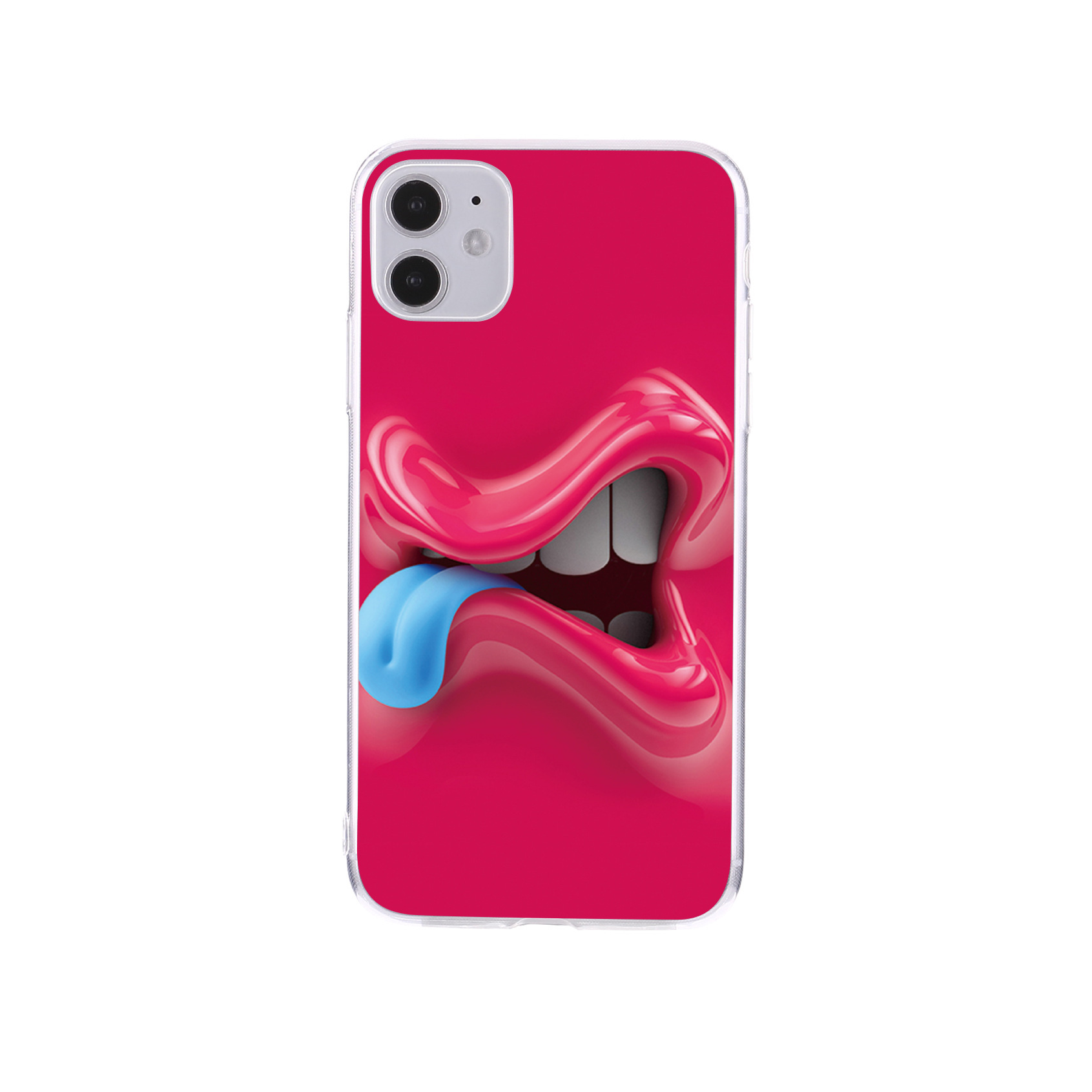 Painted Funny Emoji Phone Case - Image 6