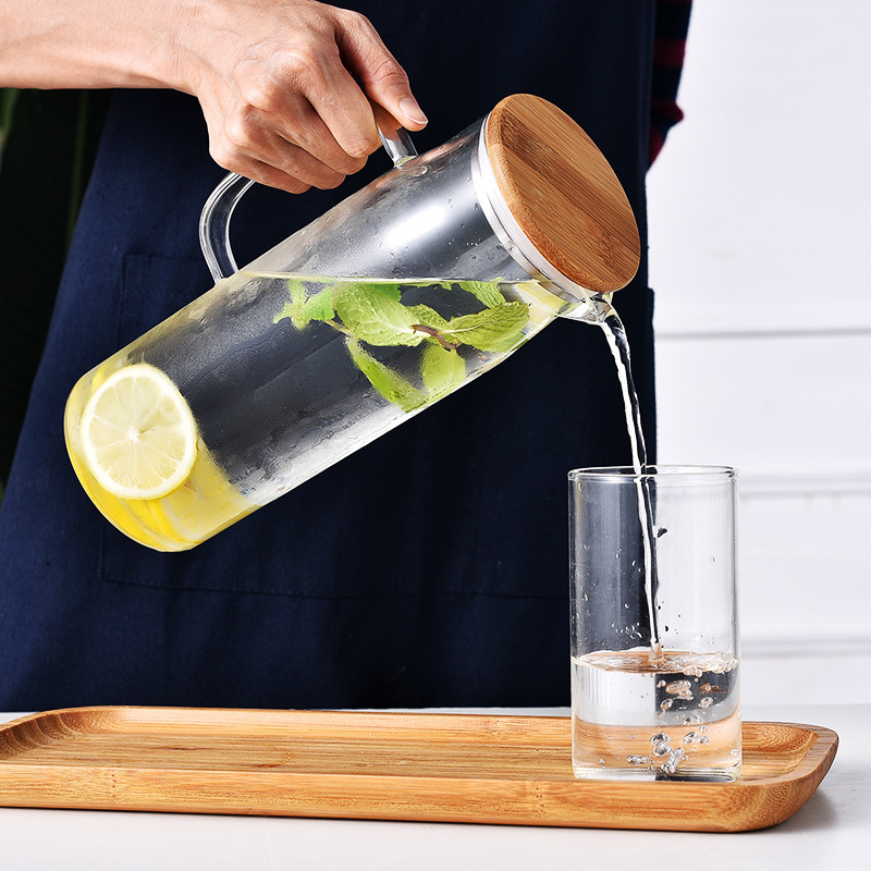 Household Large Capacity Glass Cold Water Bottle - Image 8
