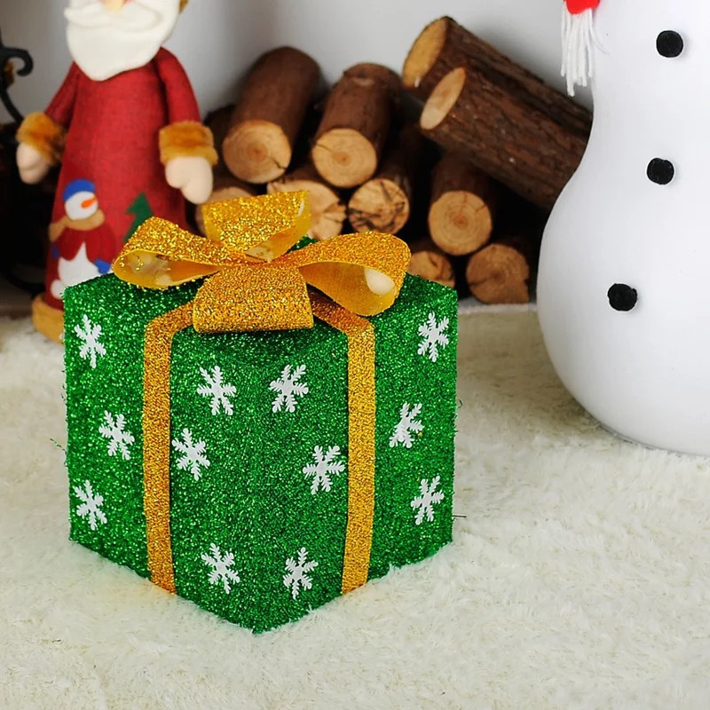 Window Display Snowflake Gift Wrapping Box - Image 4