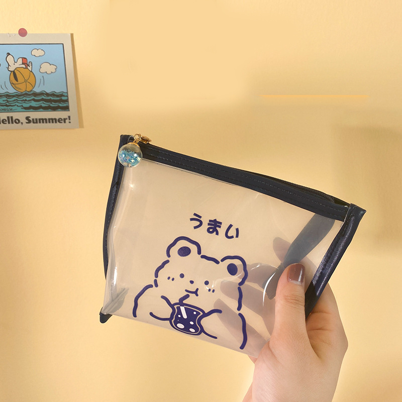 Cartoon Creative Transparent Cosmetic Bag - Image 5
