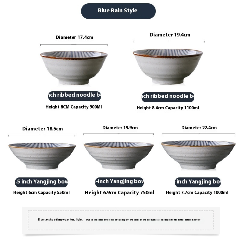 Household Ceramic Creative Tableware Soup Bowl - Image 9
