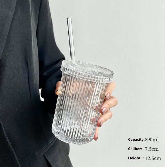 Simple Straw Vertical Grain Glass - Image 4